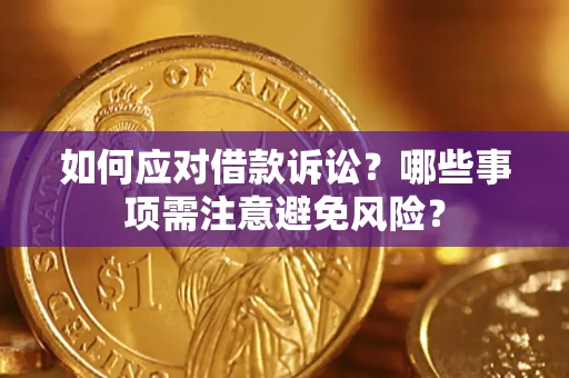武汉如何应对借款诉讼？哪些事项需注意避免风险？