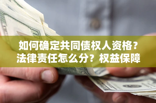 武汉如何确定共同债权人资格？法律责任怎么分？权益保障技巧揭秘！