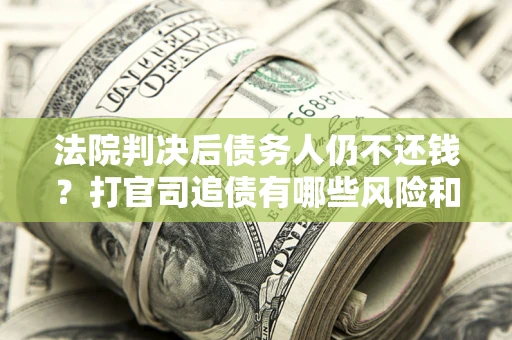 武汉法院判决后债务人仍不还钱？打官司追债有哪些风险和技巧？