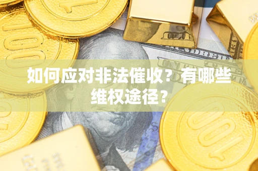 武汉如何应对非法催收？有哪些维权途径？