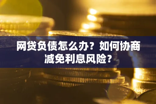 武汉网贷负债怎么办？如何协商减免利息风险？