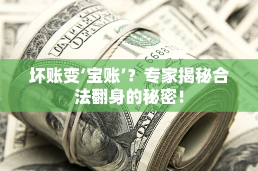 武汉坏账变‘宝账’？专家揭秘合法翻身的秘密！