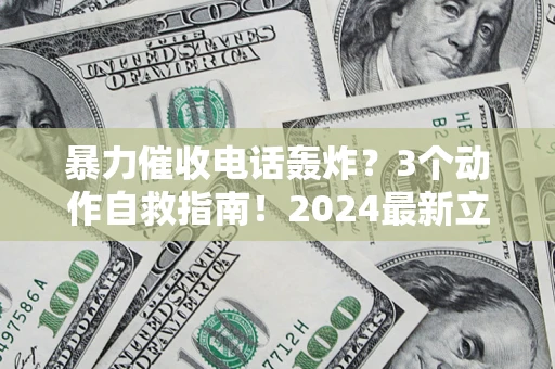 武汉暴力催收电话轰炸？3个动作自救指南！2024最新立案标准全解析