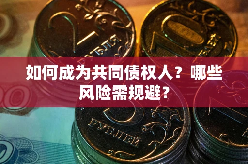 武汉如何成为共同债权人？哪些风险需规避？
